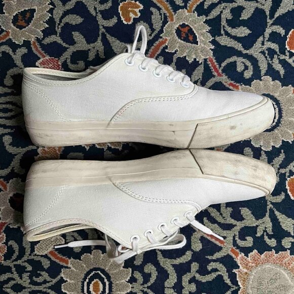 Sea Vees Whiite Canvas Sneakers for J.Crew size 7.5 - Picture 4 of 7
